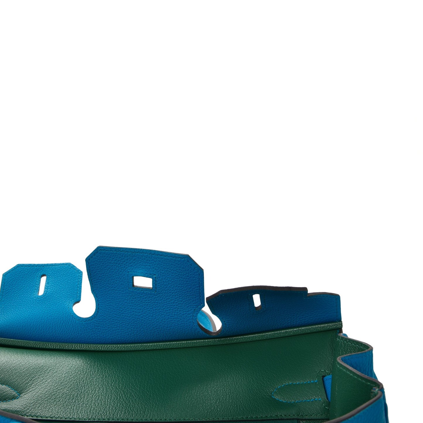 Togo Birkin 30 Bleu Zanzibar Malachite