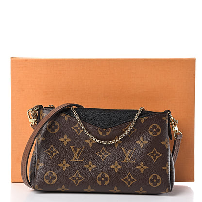 Louis Vuitton Monogram Pallas Clutch Black 11 of 11