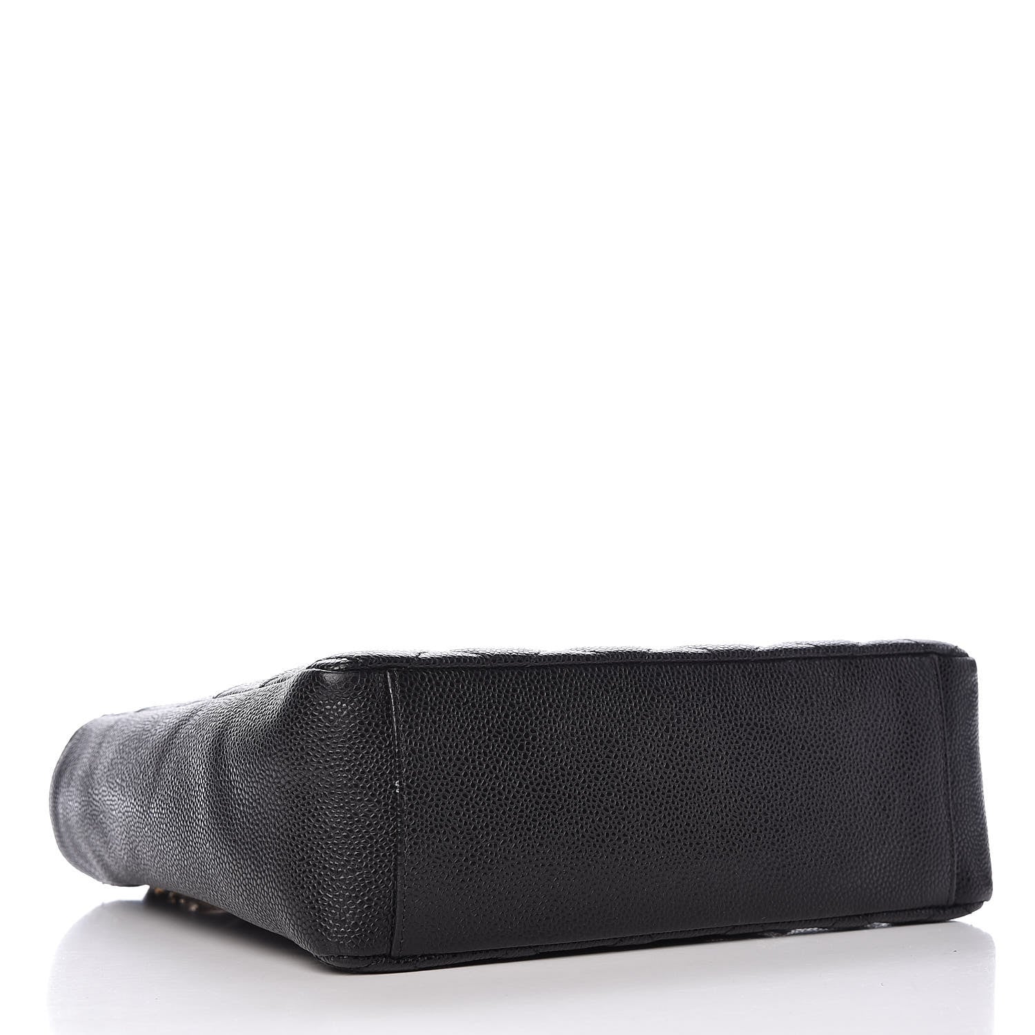 Chanel Caviar Quilted Petit Shopping Tote PST Black 4 of 10