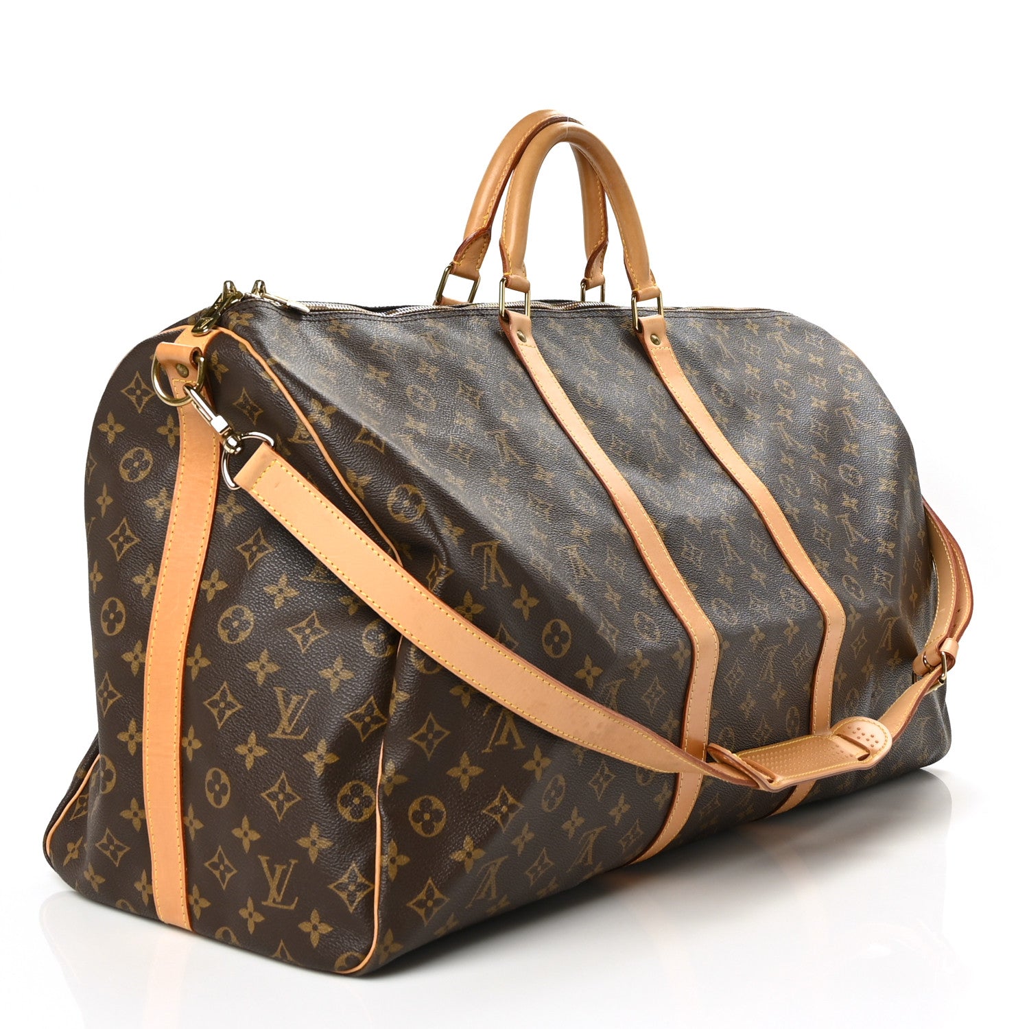 Louis Vuitton Monogram Keepall Bandouliere 60 3 of 12
