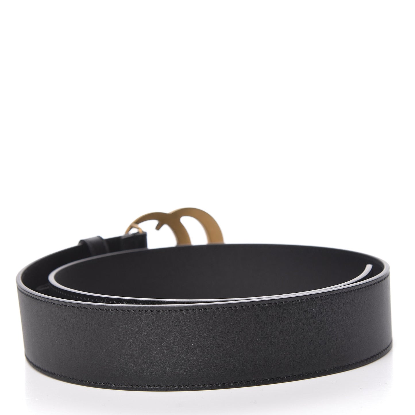 Calfskin Double G 40mm Belt 80 32 Black