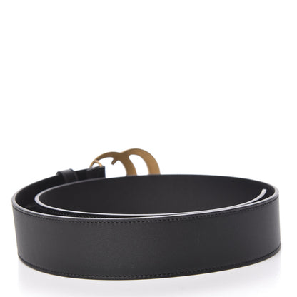 Gucci Calfskin Double G 40mm Belt 80 32 Black 3 of 6