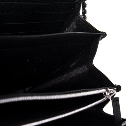 Gucci Calfskin Mini Dionysus Chain Wallet Black 9 of 9
