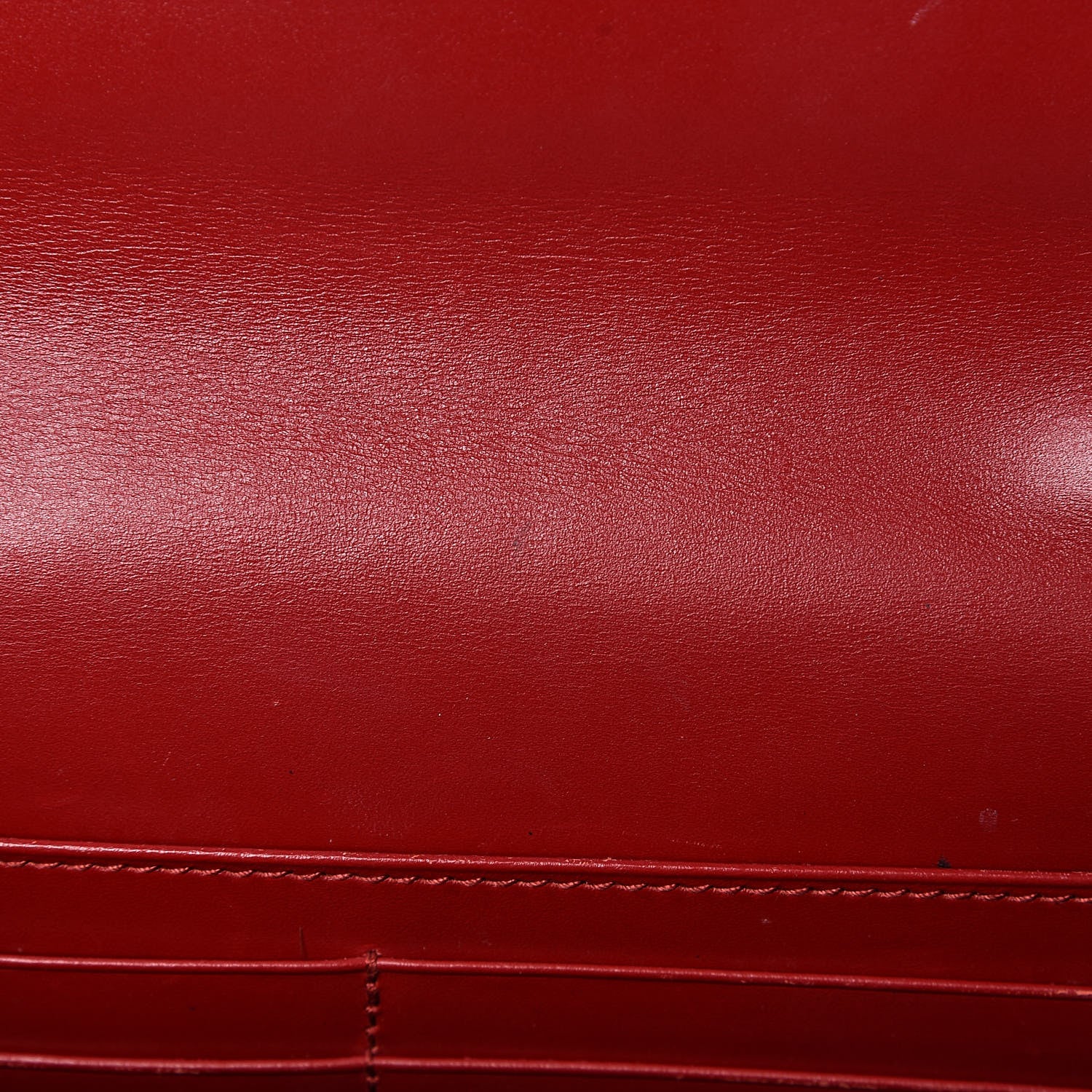 Gucci Guccissima Signature Bowy Chain Wallet Hibiscus Red 12 of 18