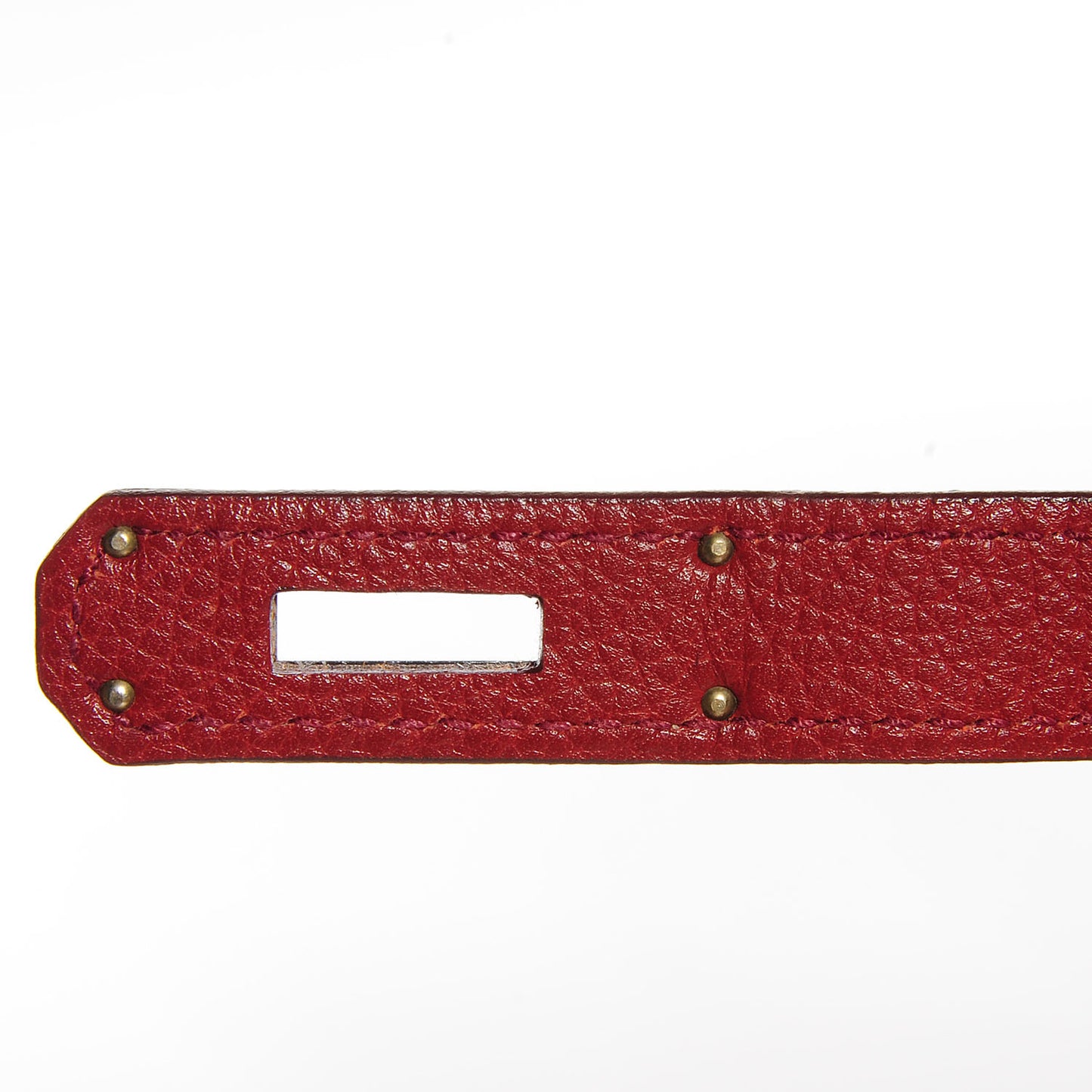 Togo Birkin 35 Rouge H and Ebene