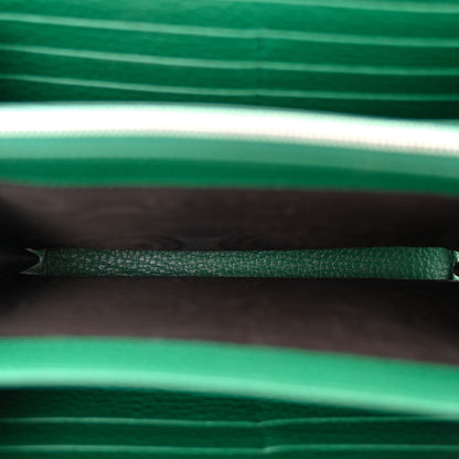 Gucci Calfskin Mini Dionysus Chain Wallet Emerald 5 of 12