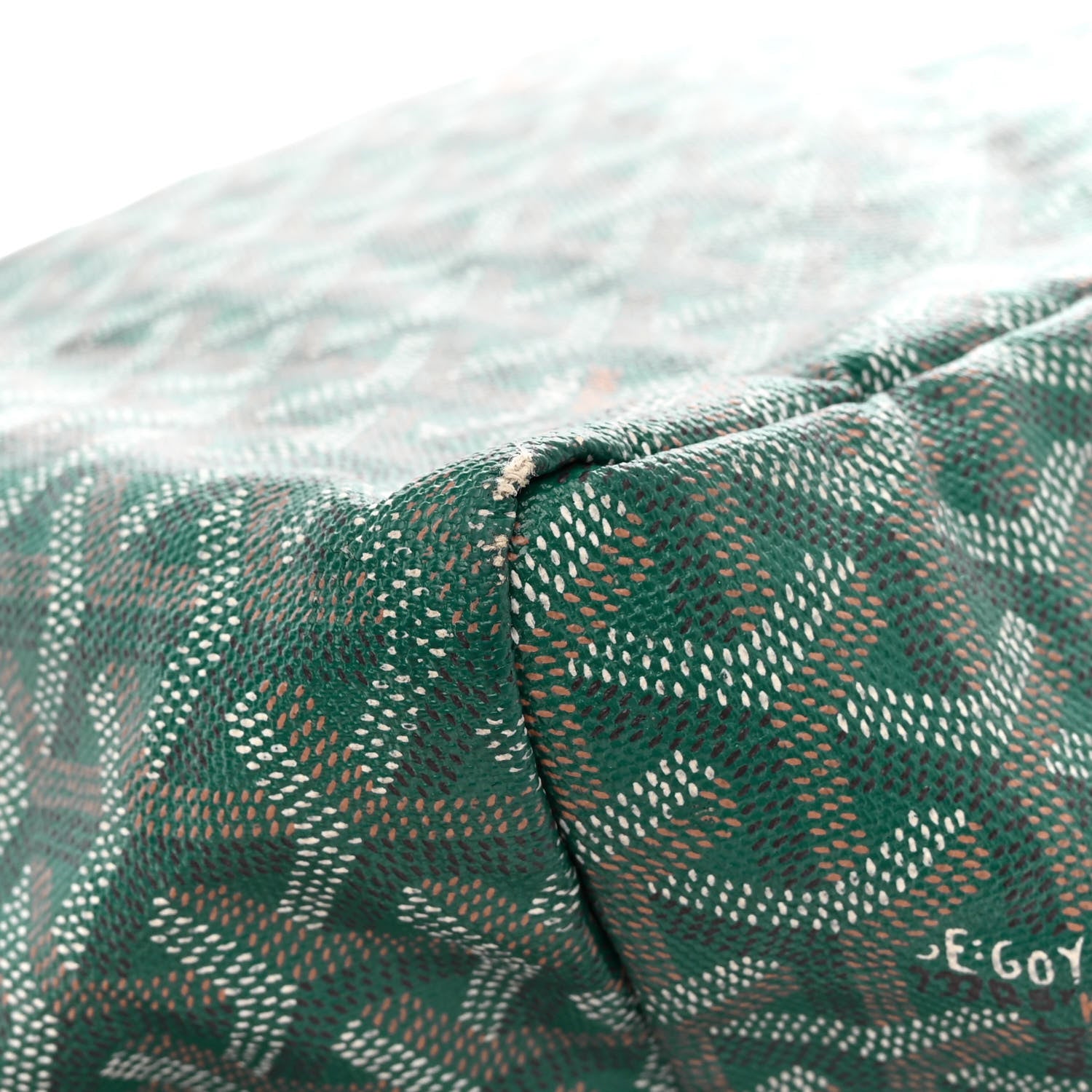 Goyard Goyardine Saint Louis GM Green 11 of 14