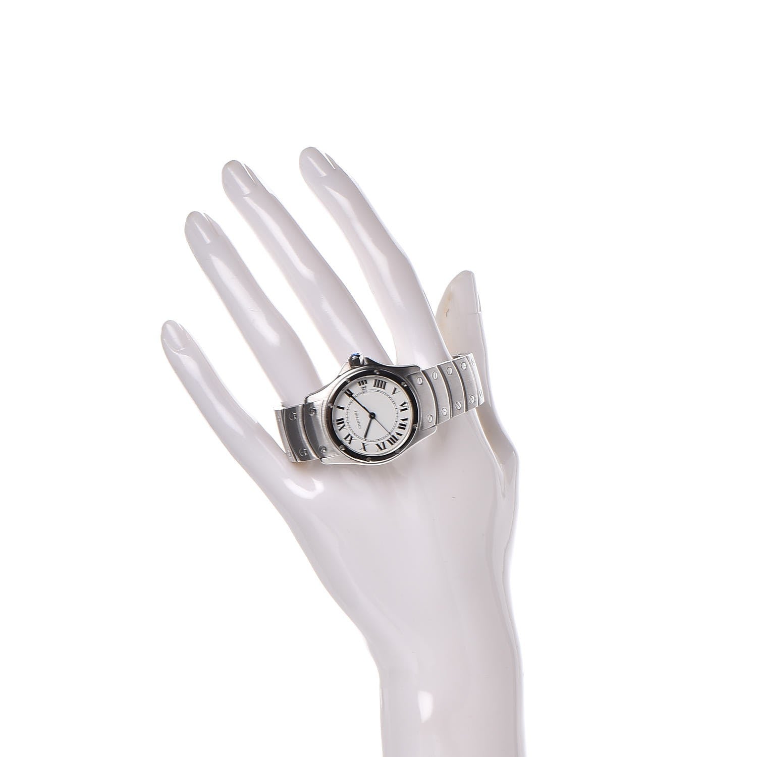 Cartier Stainless Steel 29mm Santos Cougar Quartz Watch 2 of 6
