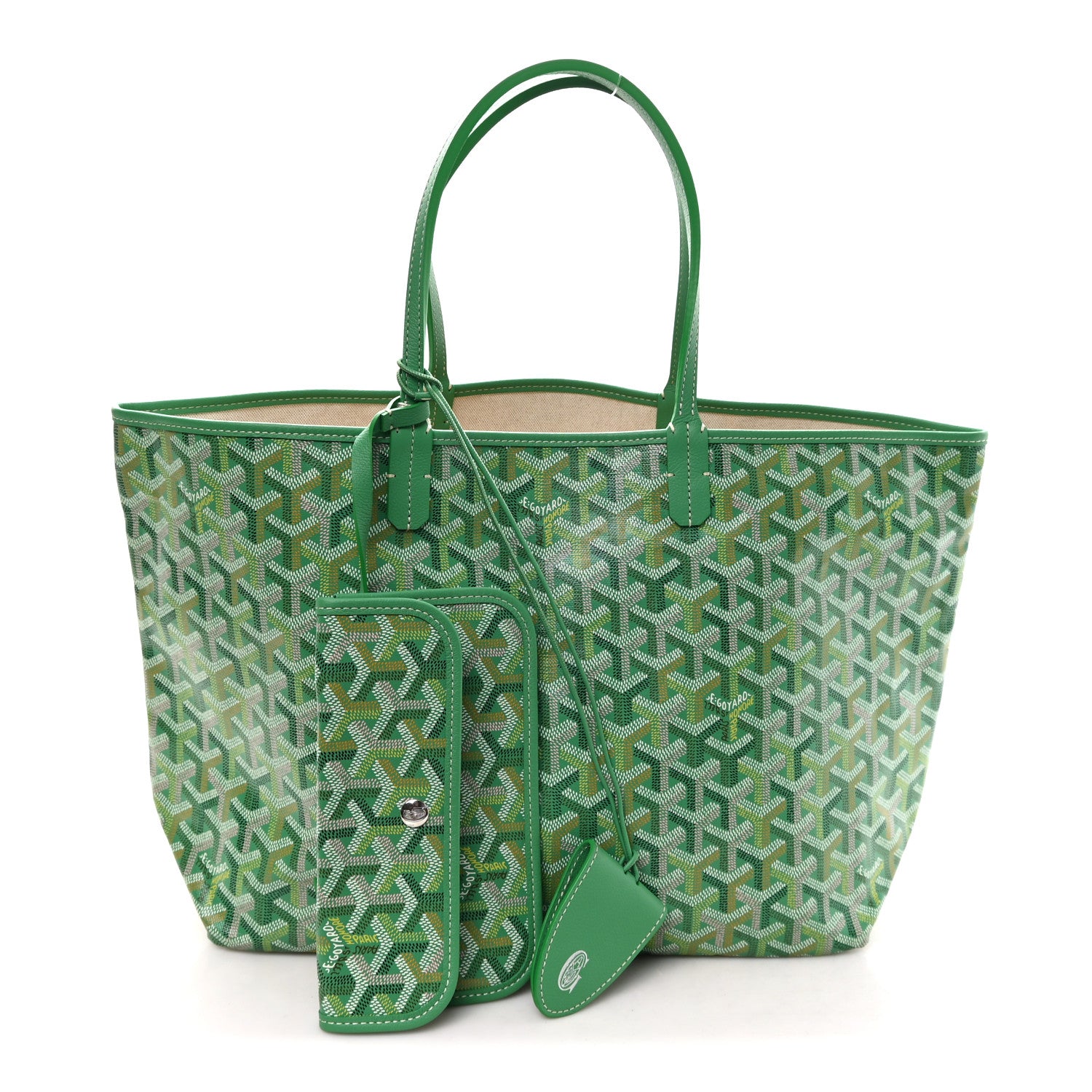 Goyard Goyardine Saint Louis PM Meadow Green 3 of 11