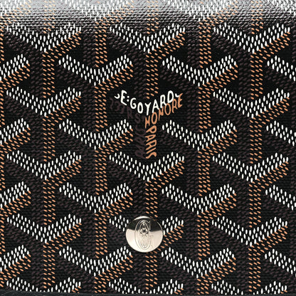 Goyard Goyardine Plumet Wallet Clutch Black 7 of 9
