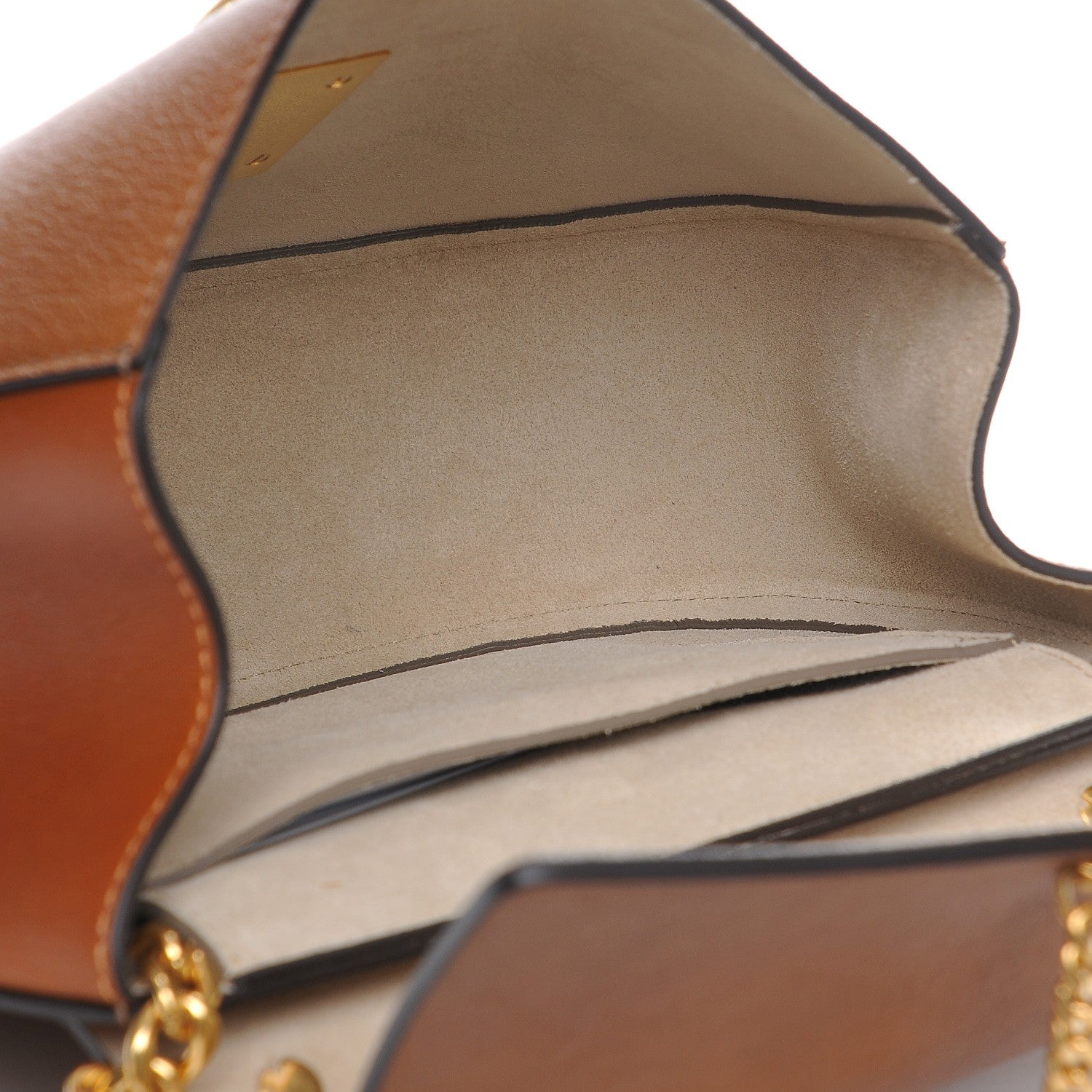 Chloe Grained Lambskin Drew Shoulder Bag Caramel 5 of 7