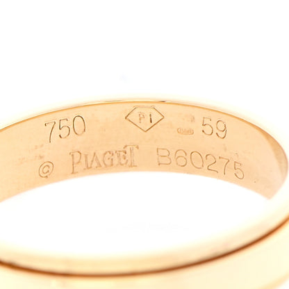 Piaget 18K Yellow Gold Possession Wedding Ring 59 8.75 4 of 5