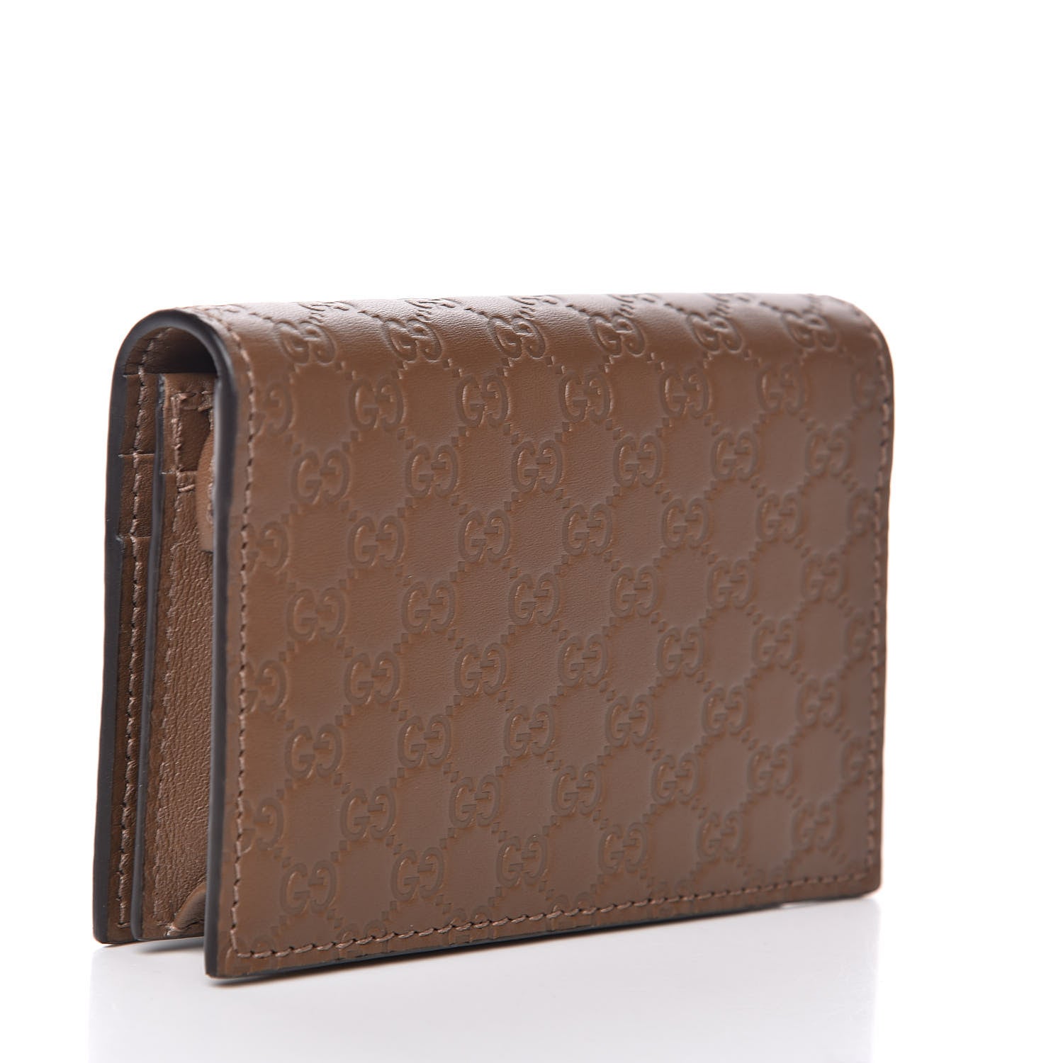 Gucci Microguccissima Card Case Wallet Acero 3 of 9