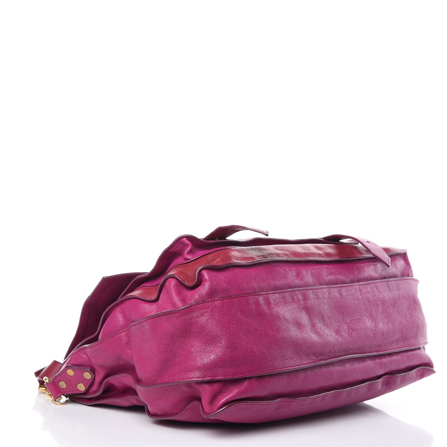 Lambskin Large Bi-Color PS1 Satchel