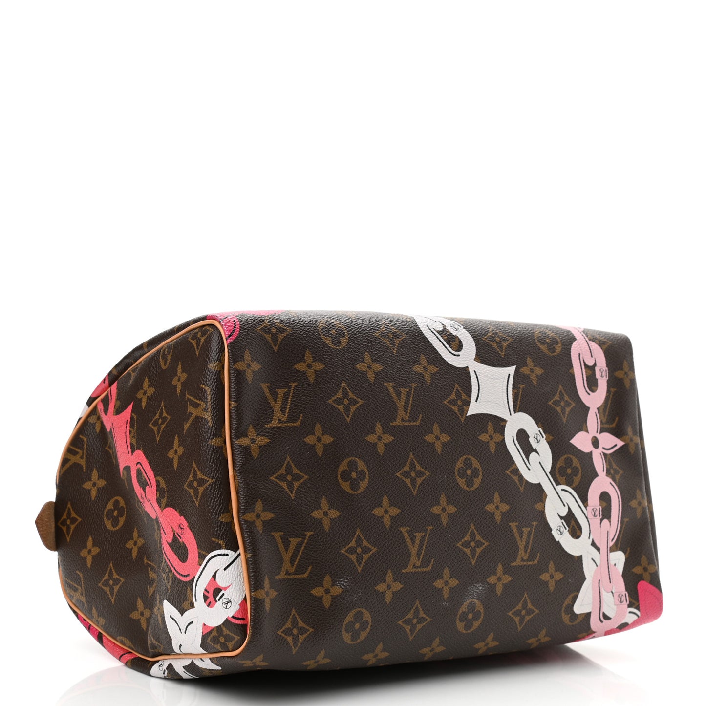 Monogram Bay Speedy 30 Rose Ballerine Poppy