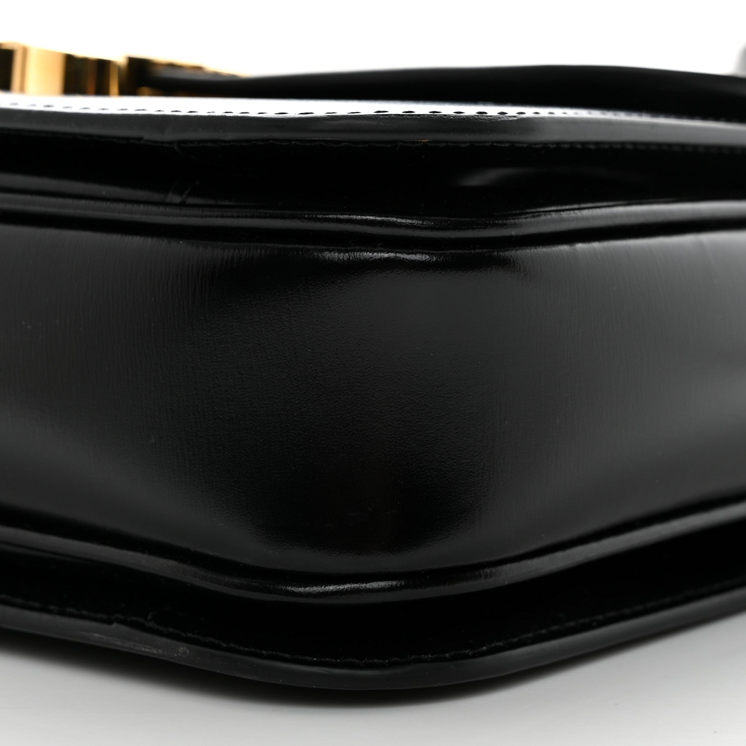 Celine Shiny Calfskin Medium Triomphe Black 11 of 11