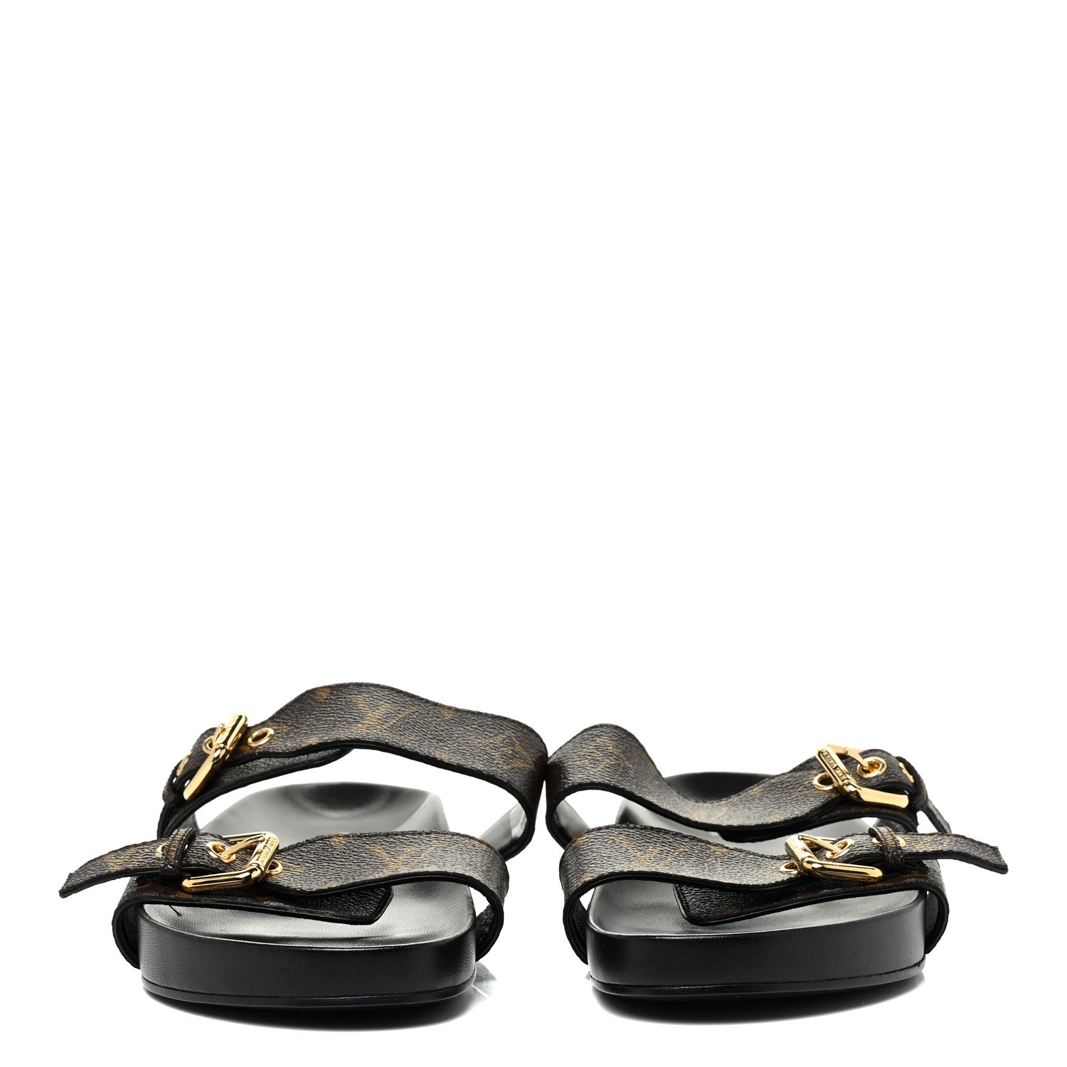 Louis Vuitton Monogram Bom Dia Mule Sandals 39 2 of 12