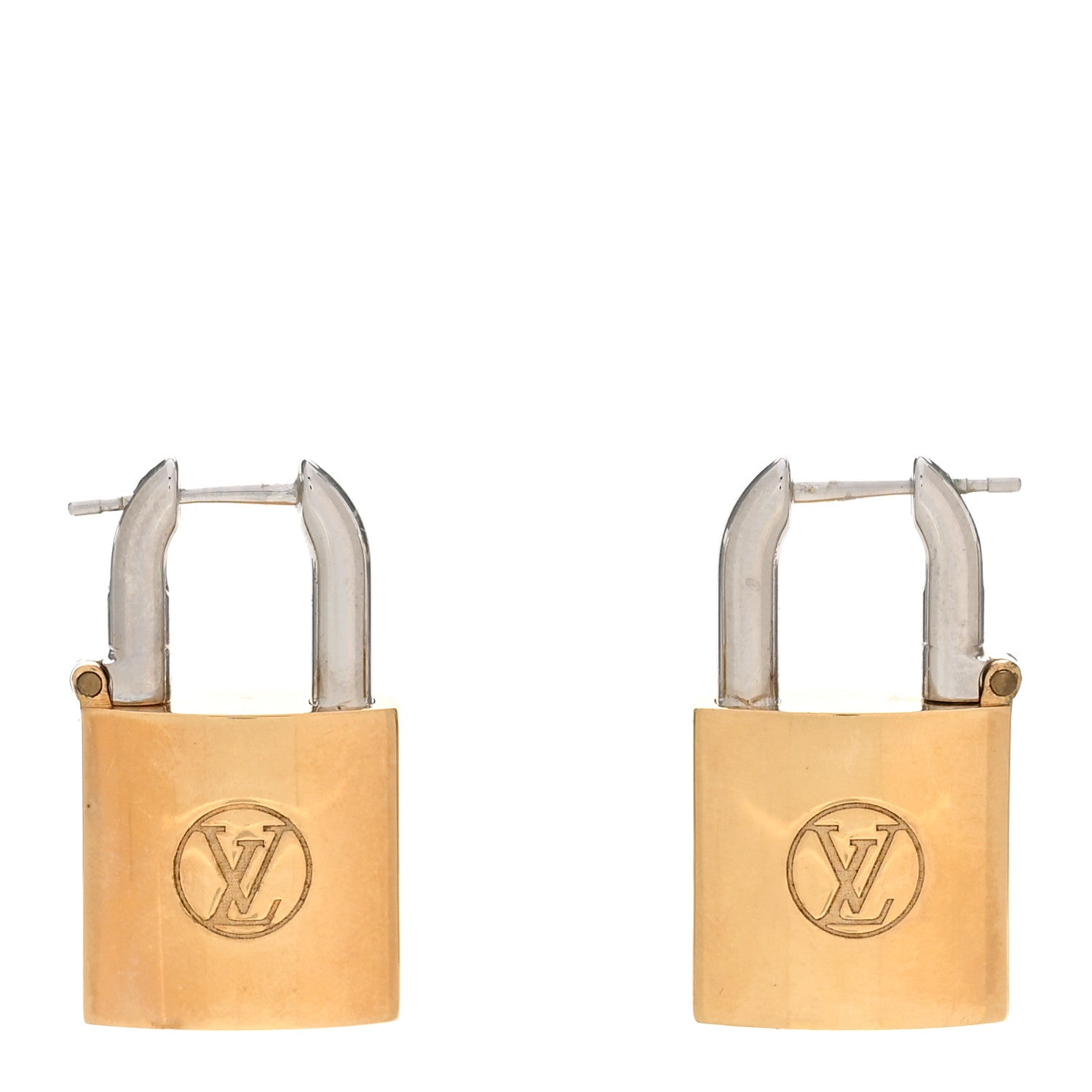 Louis Vuitton Lock Me Earrings 1 of 3