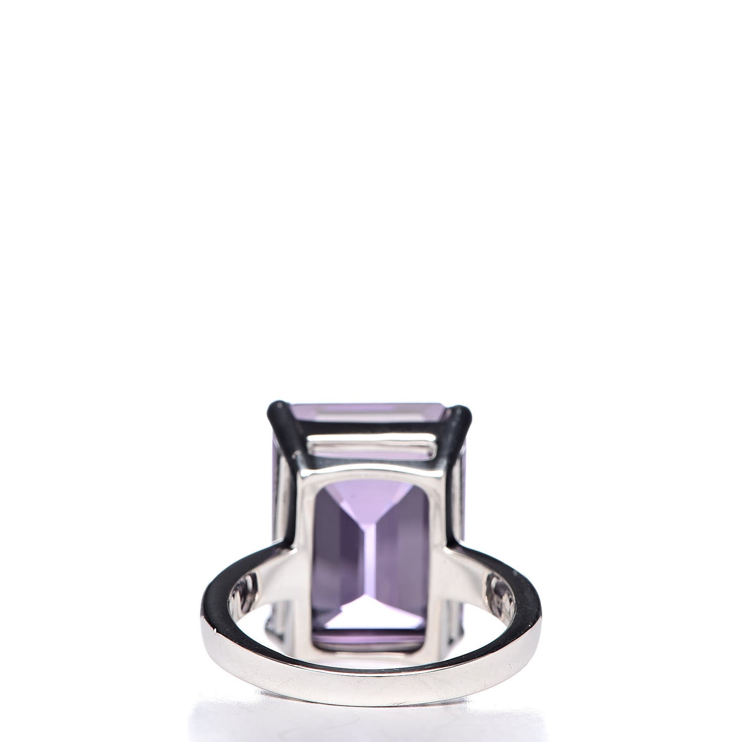 Sterling Silver Amethyst Sparklers Cocktail Ring 52 6