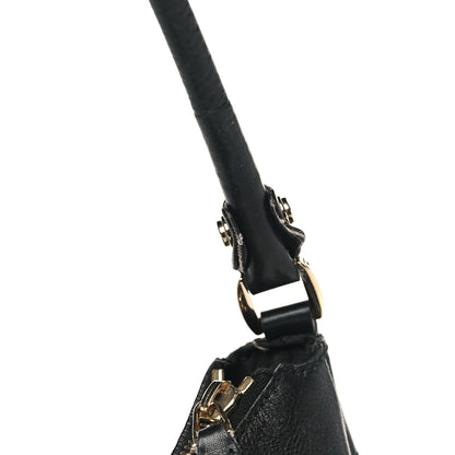 Gucci Monogram Large D Gold Ring Hobo Black 10 of 11