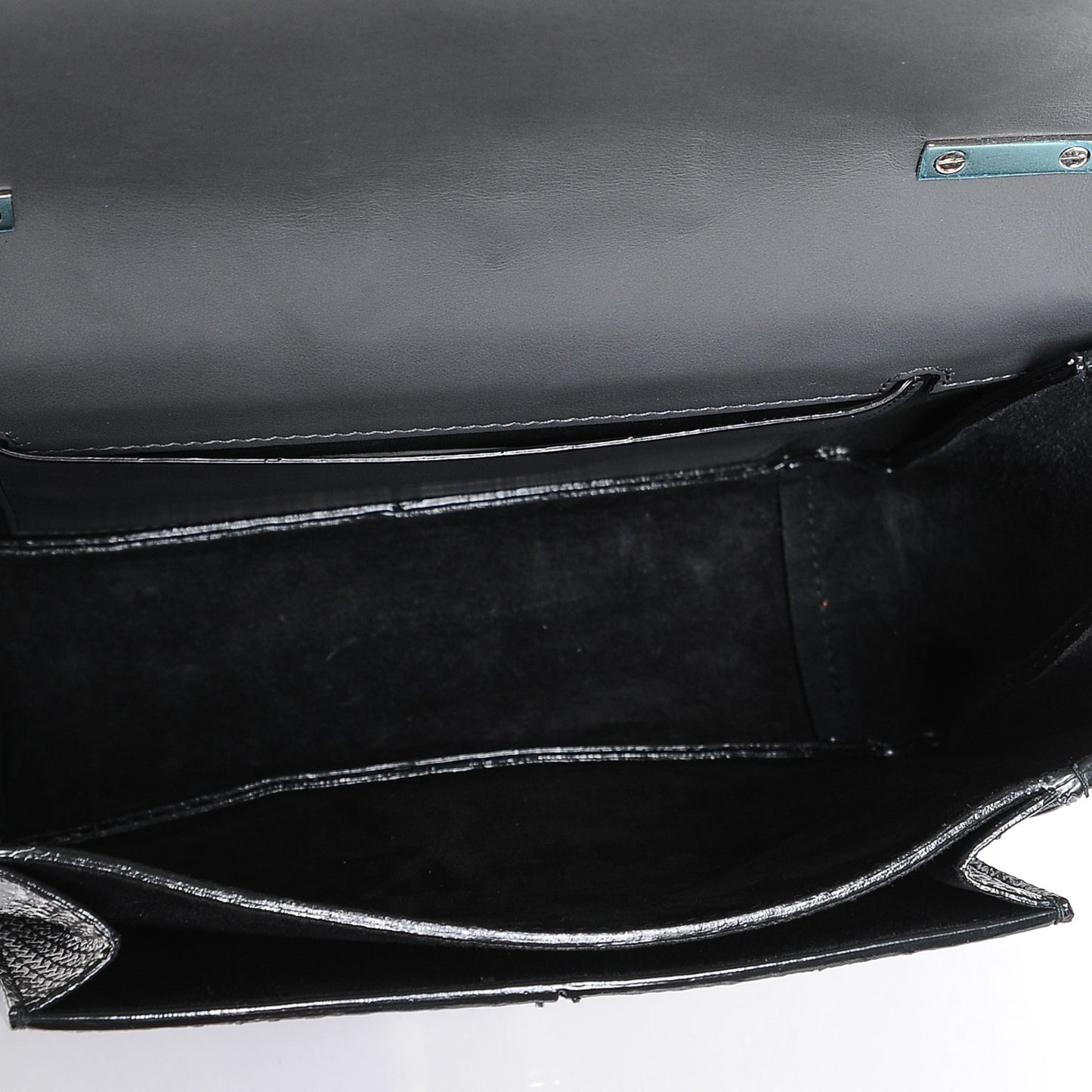 Elaphe Hava Shoulder Bag Black White