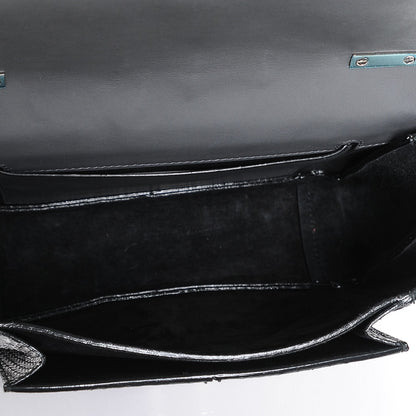 Proenza Schouler Elaphe Hava Shoulder Bag Black White 5 of 6