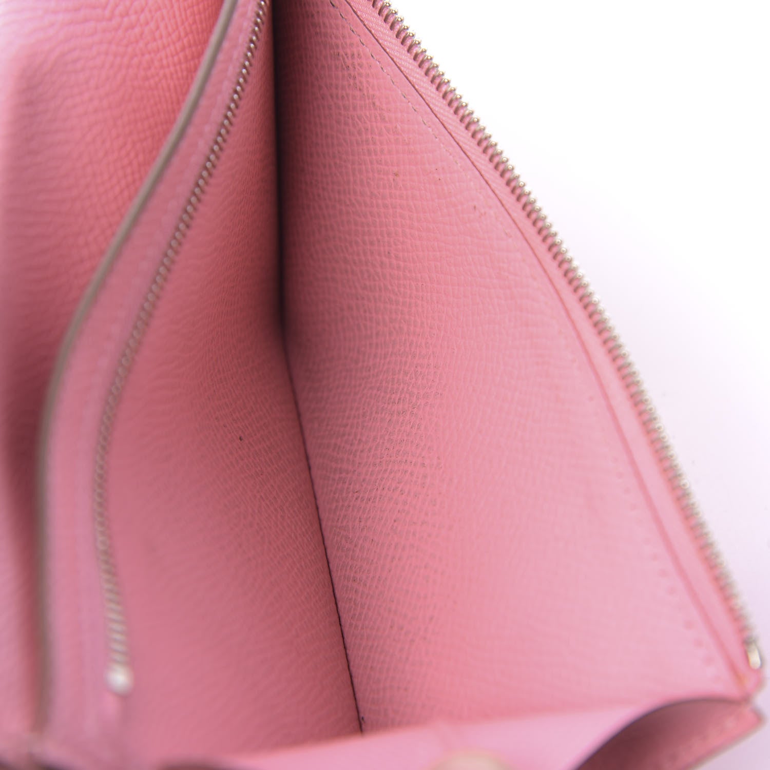 Hermes Epsom Bearn Gusset Wallet Rose Confetti 6 of 14