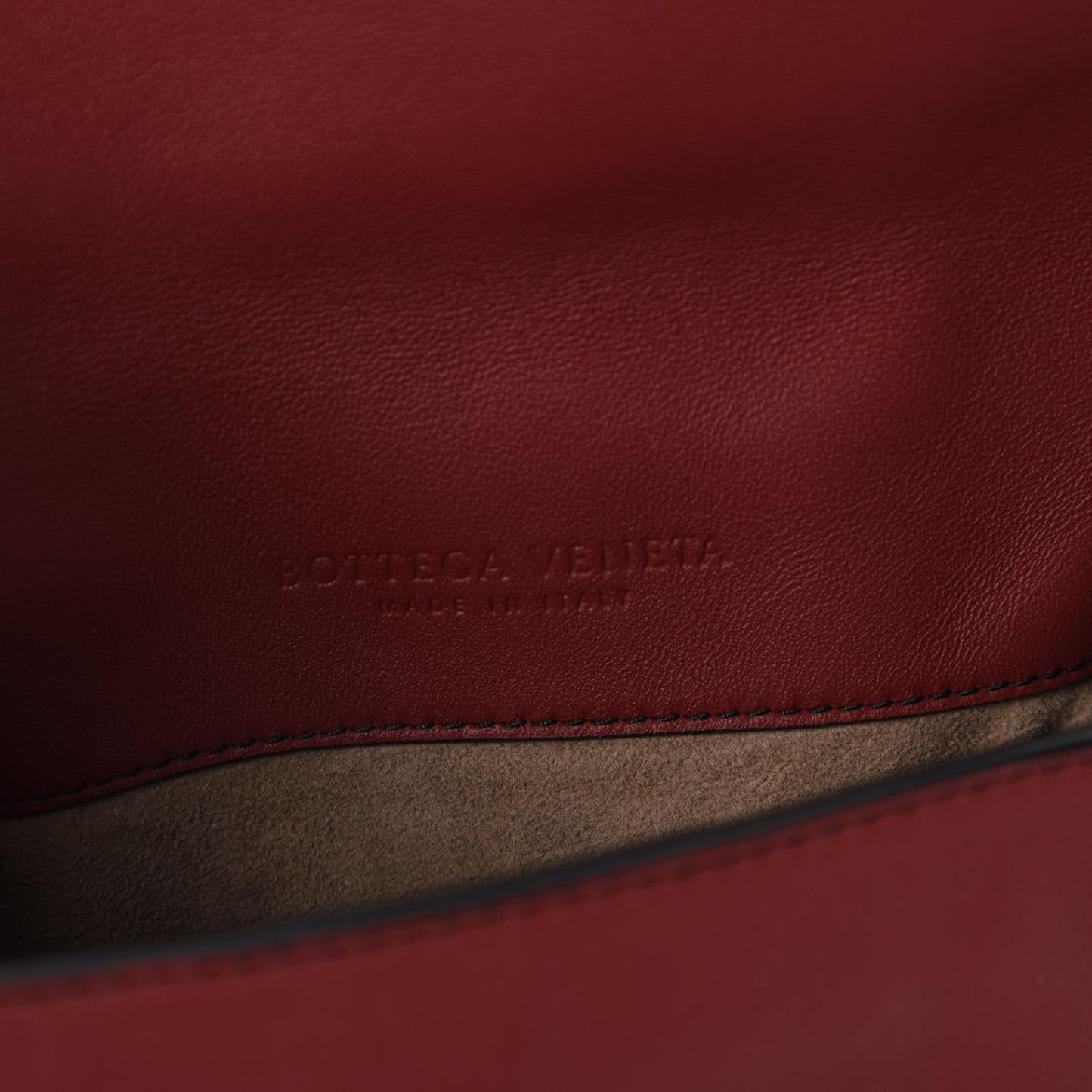 Nappa Intrecciato Small Nodini Flap Crossbody Baccara