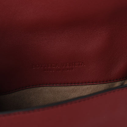 Bottega Veneta Nappa Intrecciato Small Nodini Flap Crossbody Baccara 6 of 9