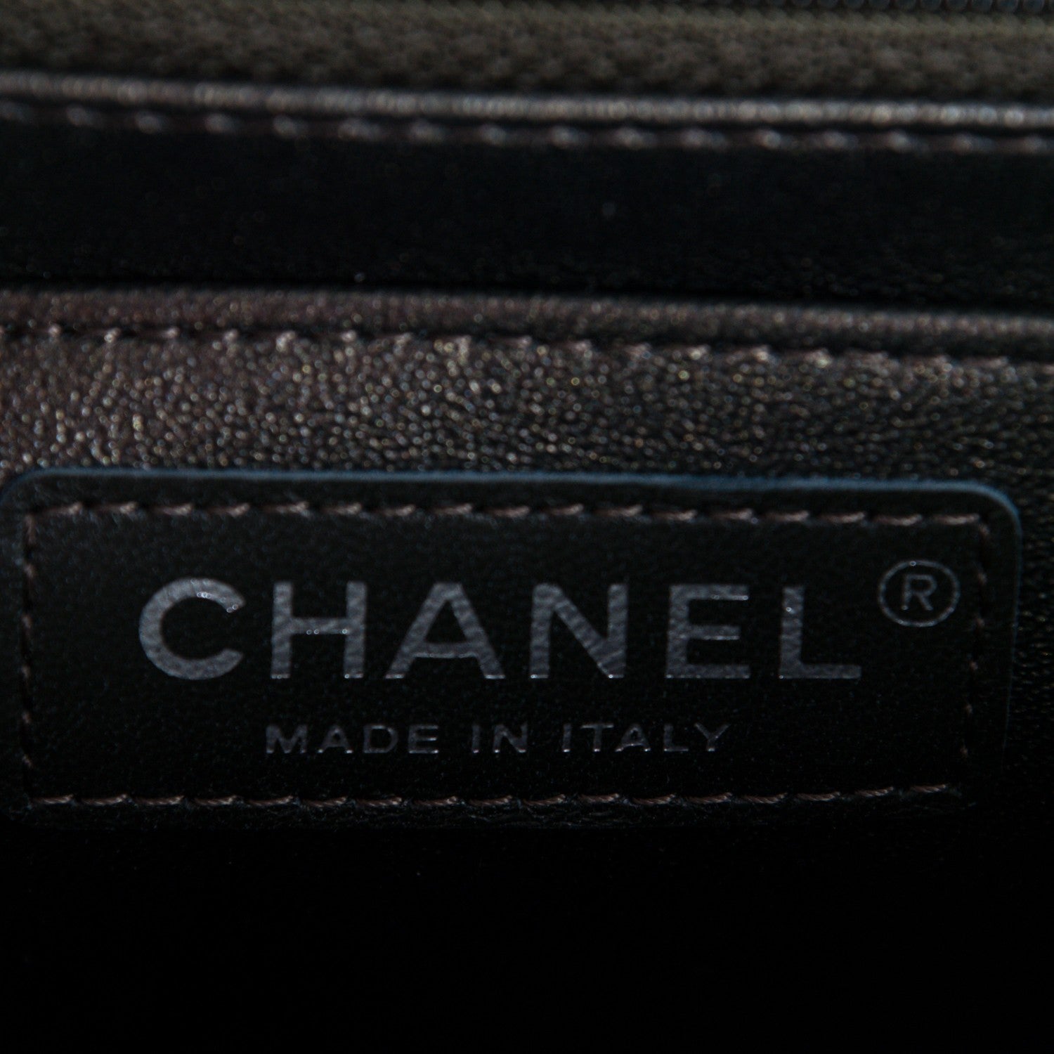 Chanel Caviar Quilted Mini Square Flap Dark Charcoal 7 of 8