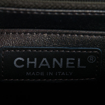 Chanel Caviar Quilted Mini Square Flap Dark Charcoal 7 of 8