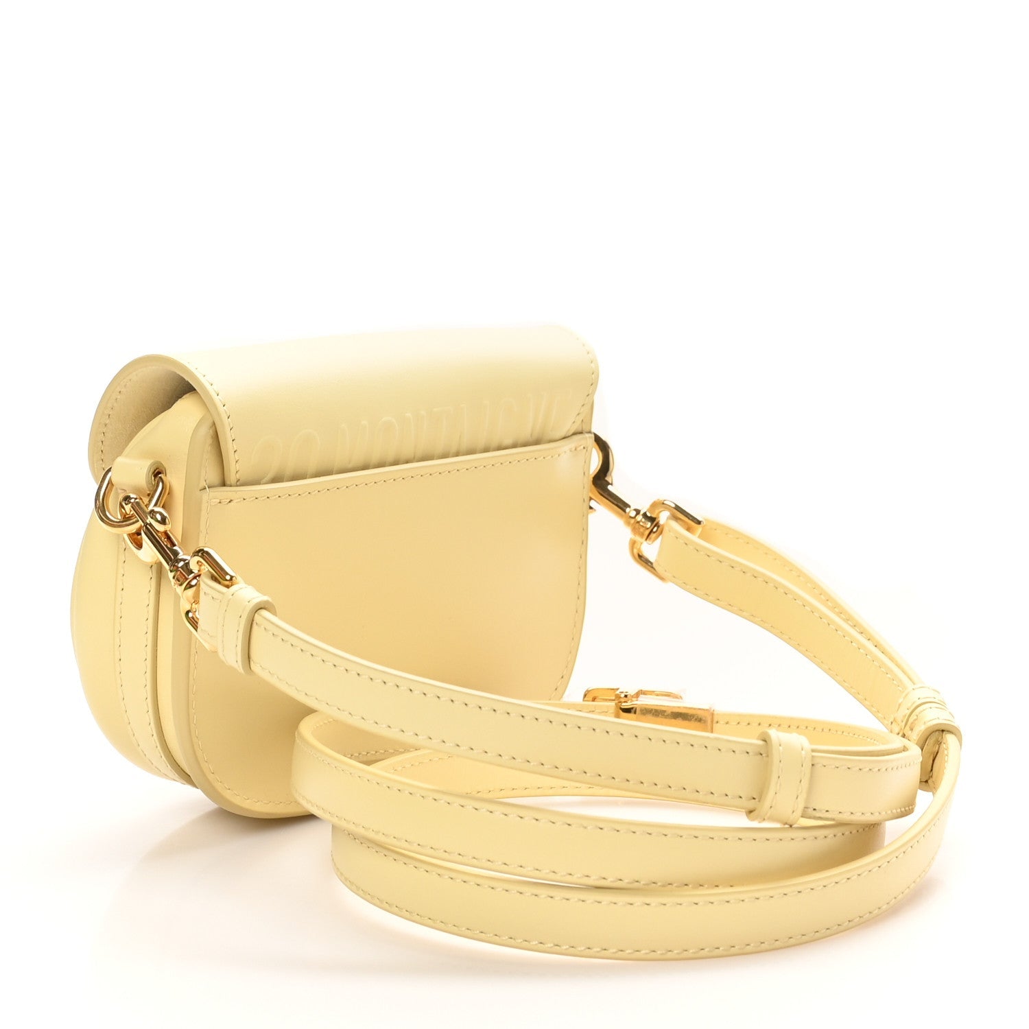 Christian Dior Box Calfskin Micro Bobby Flap Pale Yellow 2 of 10