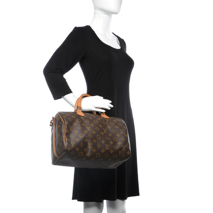 Louis Vuitton Monogram Speedy Bandouliere 30 3 of 24