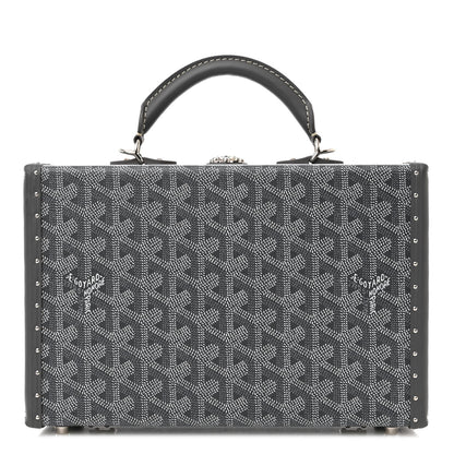 Goyard Goyardine Grand Hotel Trunk Bag Grey 1 of 10