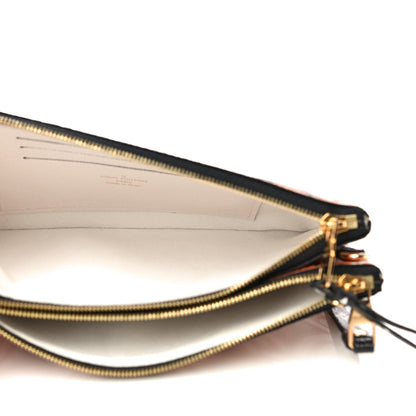 Louis Vuitton Monogram Giant Crafty Double Zip Pochette Creme Caramel 6 of 9