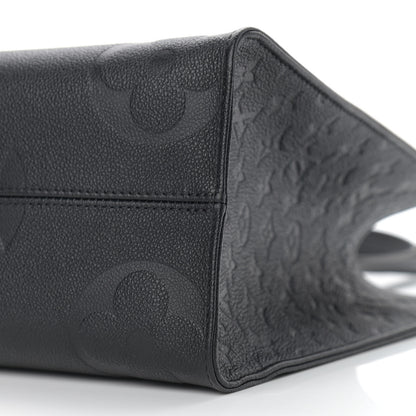 Louis Vuitton Empreinte Monogram Giant Onthego MM Black 8 of 8