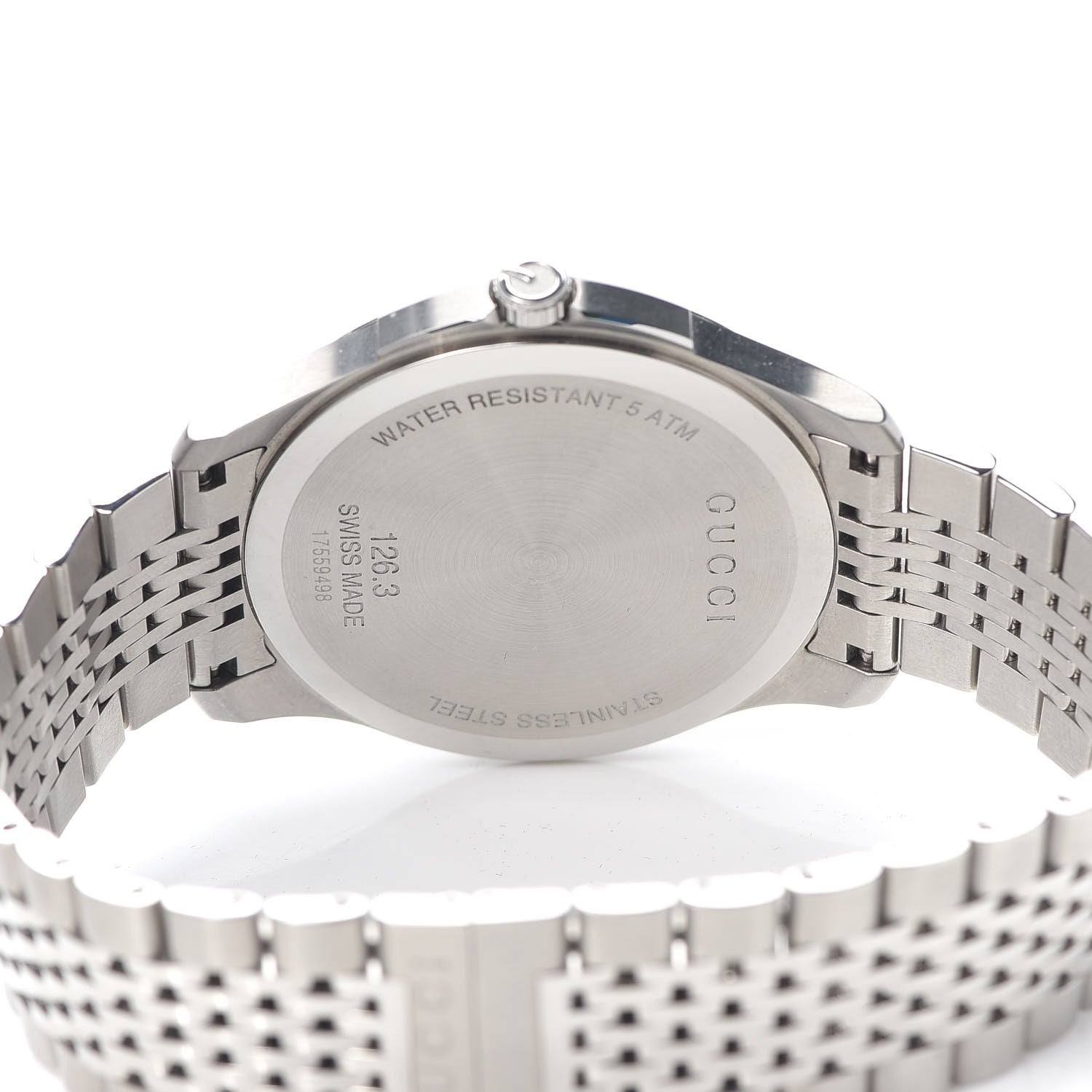 Gucci Stainless Steel 40mm G-Timeless Quartz Watch Black 4 of 6