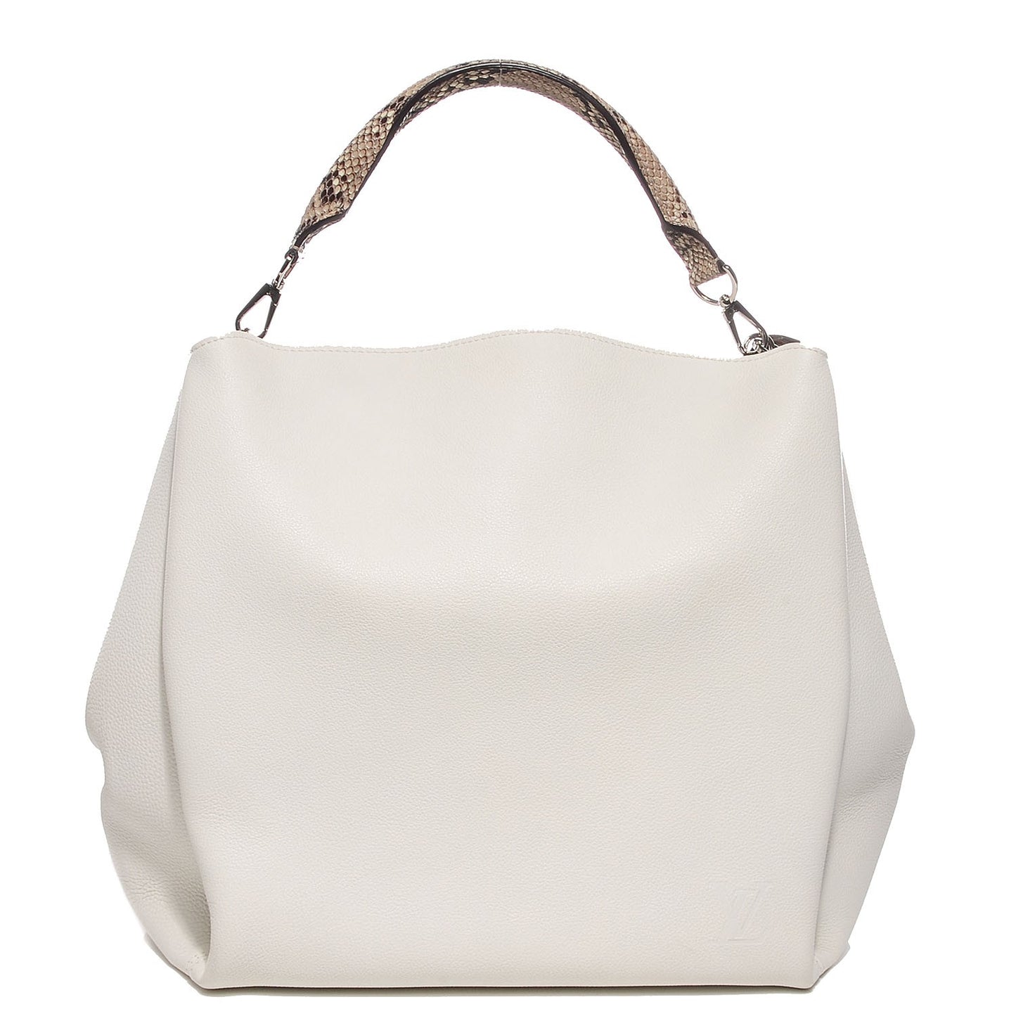 Veau Cachemire Python Babylone MM White