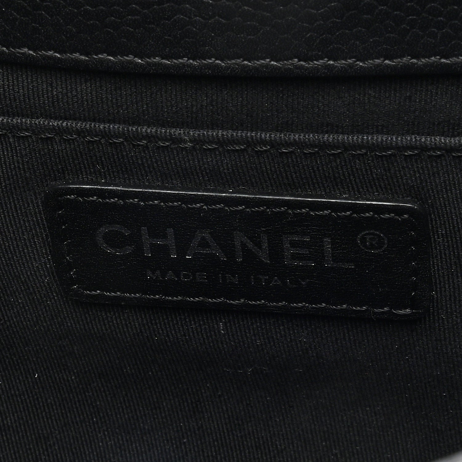 Chanel Caviar Quilted CC Box Flap Black 6 of 11