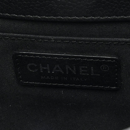 Chanel Caviar Quilted CC Box Flap Black 6 of 11