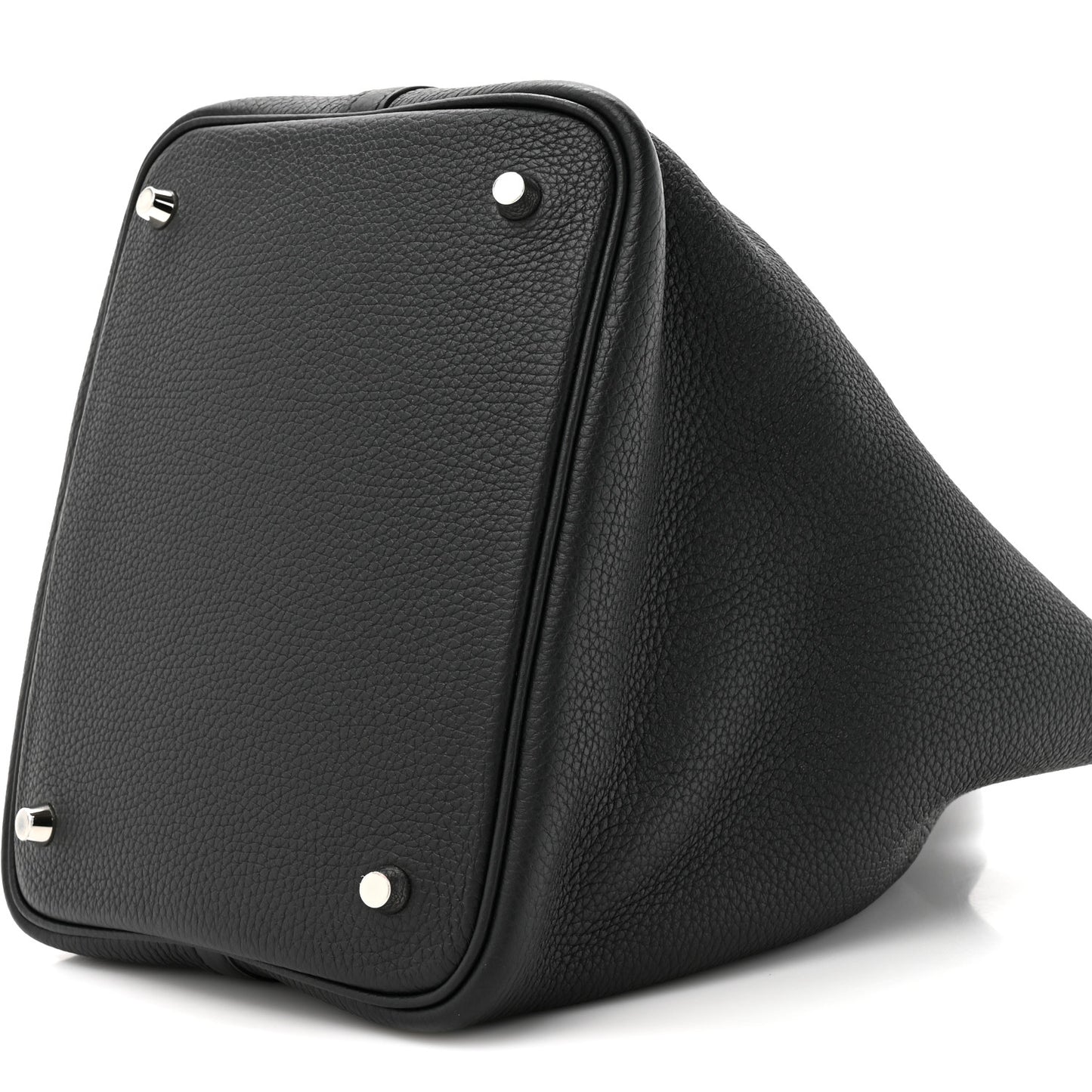 Taurillon Clemence Picotin Lock 22 MM Black