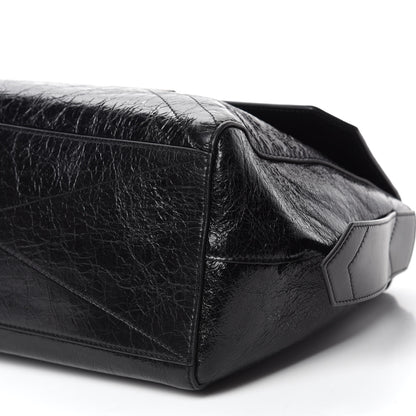 Givenchy Creased Patent Calfskin Medium ID Flap Black 7 of 13