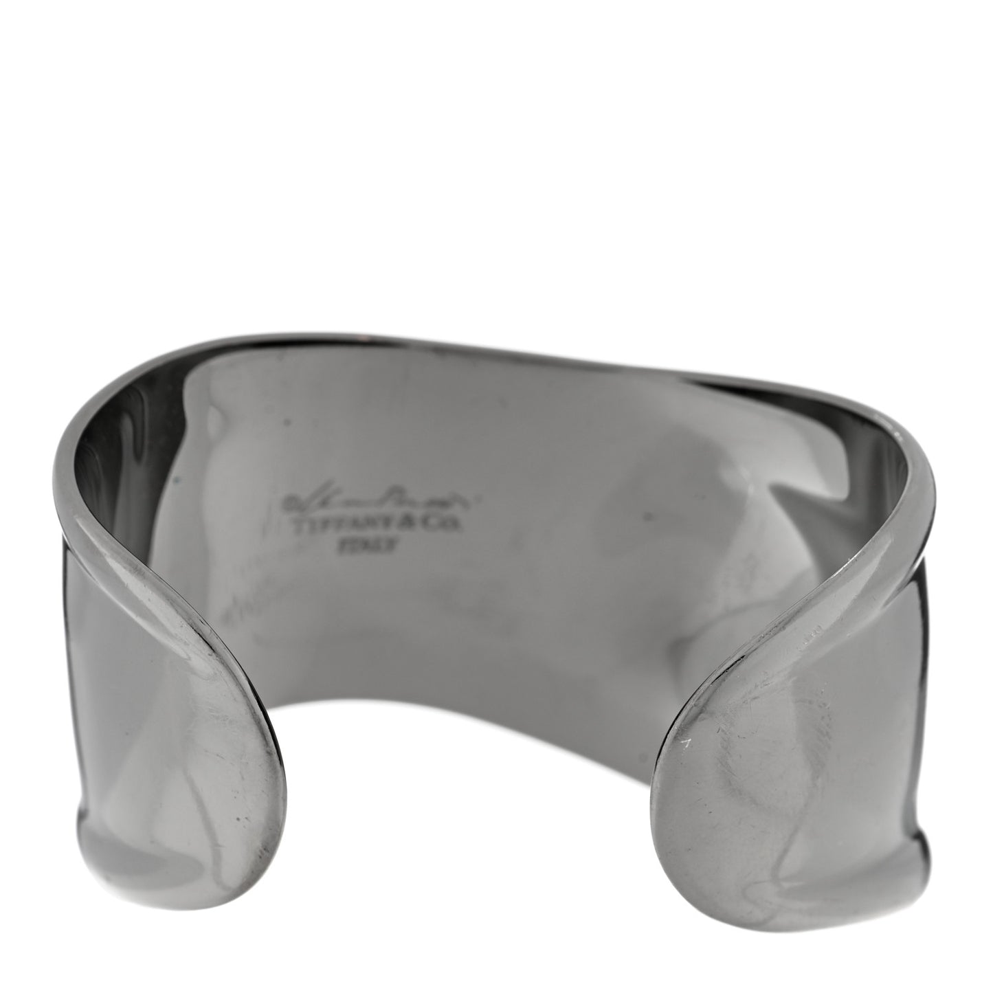 Ruthenium Small Elsa Peretti Right Wrist Bone Cuff Bracelet