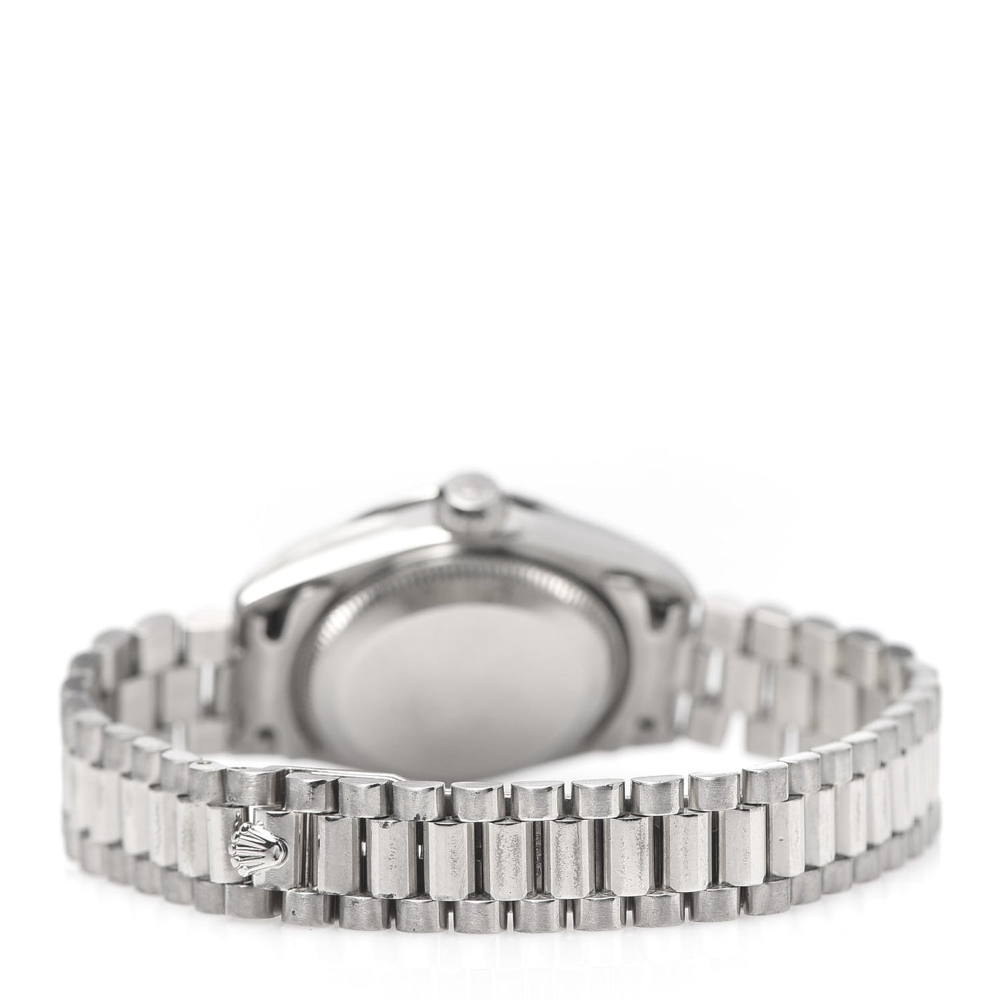 18K White Gold Diamond 26mm Datejust President Watch Silver Jubilee 69179