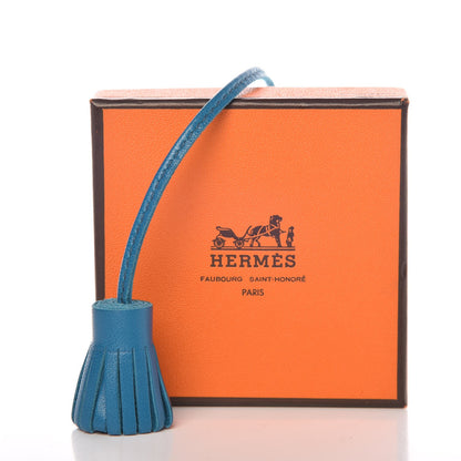 Hermes Milo Lambskin Notebook Page Marker Carmencita PM Turquoise 4 of 4
