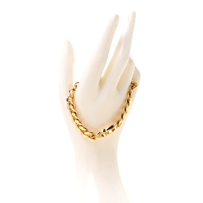 Christian Dior Metal Petit CD Chain Bracelet Gold 2 of 5