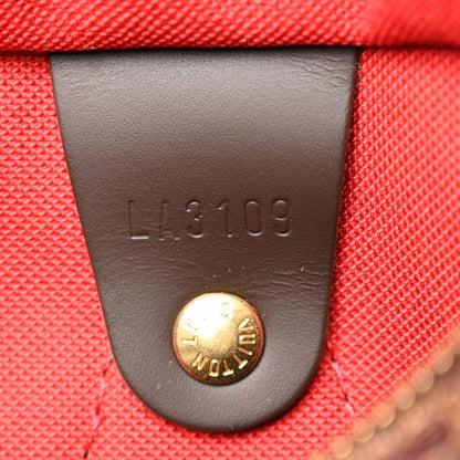 Louis Vuitton Damier Ebene Speedy Bandouliere 25 7 of 10