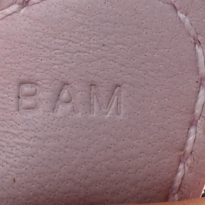 Hermes Milo Lambskin Horse Hair Grigri Rodeo Horse Bag Charm PM Gold Mauve Pale Black 3 of 5