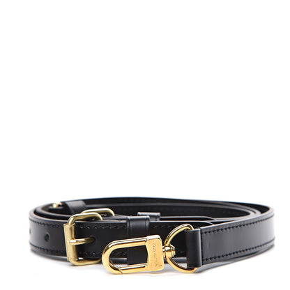 Louis Vuitton Calfskin Speedy Bandouliere Shoulder Strap Black 1 of 4