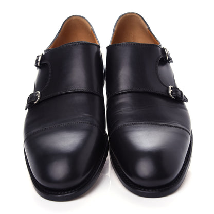 Gucci Calfskin Mens Buckle Loafer 9 Black 5 of 12